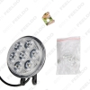 Picture of Car 4inch 7LED 3W Round LED Light Fog Light Working Lamp Flood Spotlight