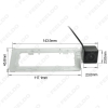 Picture of Waterproof Car Rear View Camera For Subaru XV/Subaru Impreza Hatchback Reverse Camera