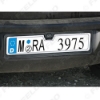 Picture of Auto Special European License Plate Mount Rear View Camera with Guide Lines Backup Camera