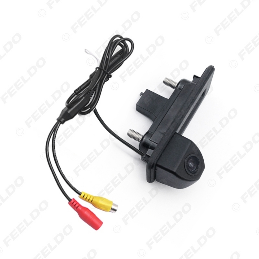 Picture of Special Car Rearview Trunk Handle Parking Camera For Skoda 2015 Octavia/Fabia/Superb/Rapid Spaceback  Special Car Rearview Trunk Handle Parking Camera For VW Passat/Sagitar/Sharan/Touareg/Lavida Special Car Rearview Trunk Handle Parking Camera For Audi A1/A3/A4L/Q3/Q5/S5/A6L/A8L