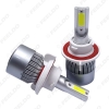 Picture of All In One H13 Hi-Lo Beam Car LED Headlight 2-COB 6500K 72W 7600LM LED Bulb Foglight Headlamp