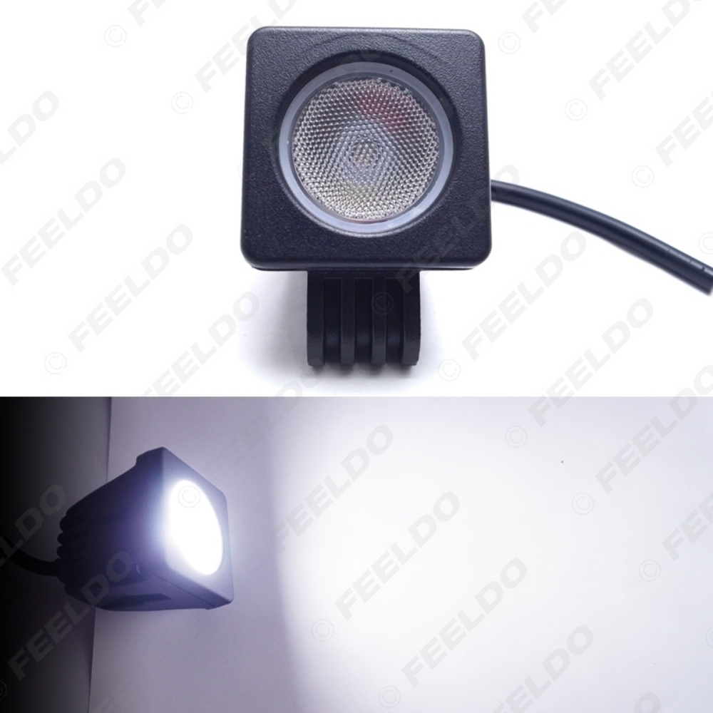 Picture of 2Inch 10W Car LED Work Light Spot Flood Off Road Worklight Fog Lamp For Motorcycle Truck Boat SUV DC12V-24V