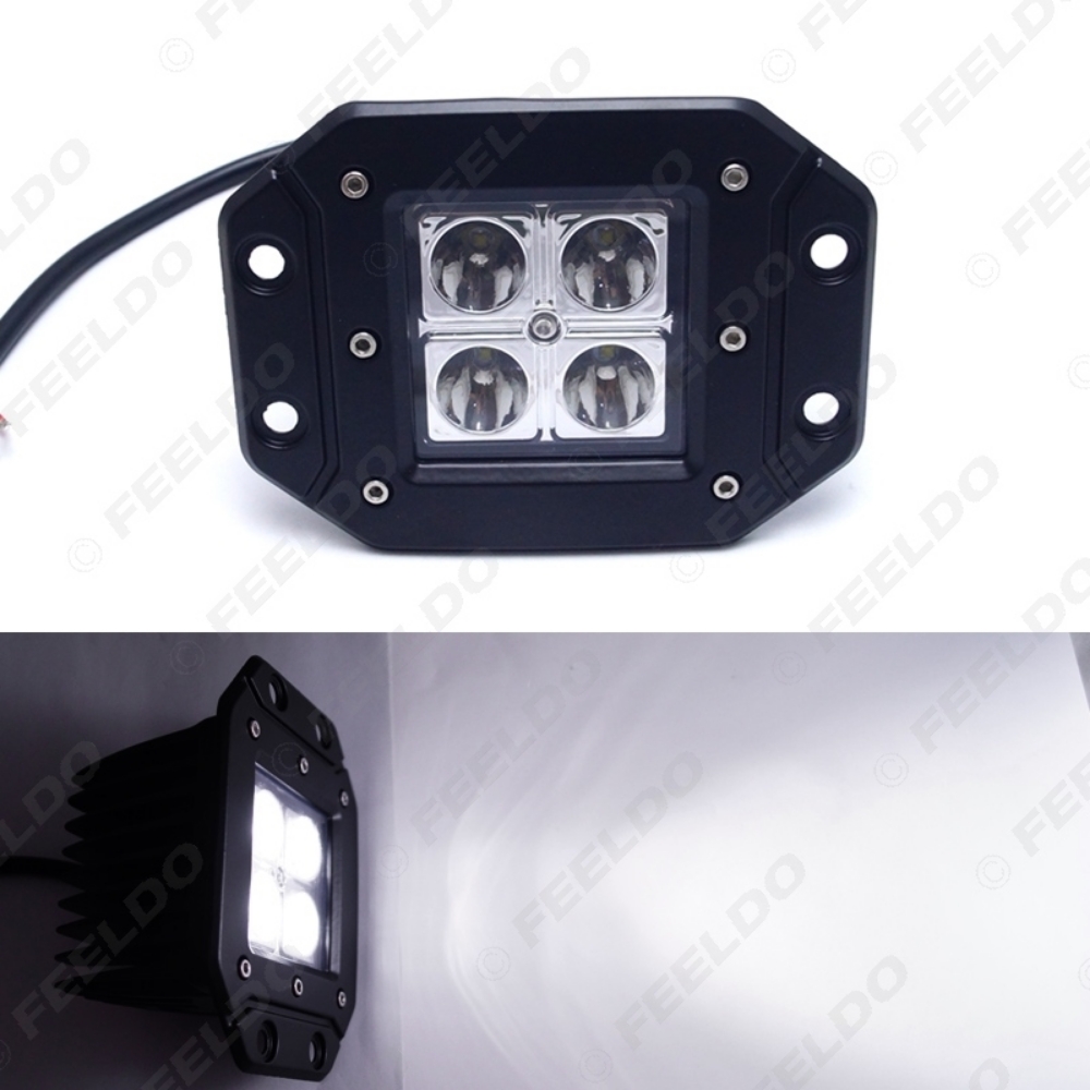 Picture of 3Inch 12W Car LED Driving Work Light PMMA Lens Off Road Spot Flood Light Spot DRL for 4x4 Trucks Vehicles DC12-24V