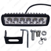 Picture of Waterproof White Car 18W Bar 6LED Daytime Running Light DRL Fog Lamp Light Work Light Off Road Floodlight