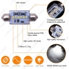 Picture of 1pcs DC9V-16V 36mm/39mm 6000~6500K White 6-2016SMD Festoon LED Light Bulb CANbus/Electrodeless/Constant Current