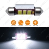 Picture of 1pcs DC12V~14.5V 36mm 6000~6500K White 12SMD 4014 Festoon LED Light Bulb With CANbus/Electrodeless/Constant Current