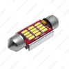 Picture of 1pcs DC12V~14.5V 36mm 6000~6500K White 12SMD 4014 Festoon LED Light Bulb With CANbus/Electrodeless/Constant Current