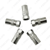 Picture of 1pcs Durable Zinc Alloy Female Socket To F Type Male Plug Adapter Connector For Satellite TV DVR