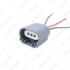 Picture of Auto H13/9008 Headlight Extension Socket Connector Ceramic Hitemp Plug Car Fog Lmap Styling Wiring Harness
