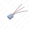 Picture of Auto H13/9008 Headlight Extension Socket Connector Ceramic Hitemp Plug Car Fog Lmap Styling Wiring Harness