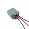Picture of Auto H13/9008 Headlight Extension Socket Connector Ceramic Hitemp Plug Car Fog Lmap Styling Wiring Harness