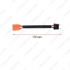 Picture of High quality car H7 bulb straight type male connector to female with wiring harness