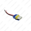 Picture of 9005 female ceramic bulb socket case for Halogen headlamp pigtail connector holder