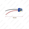 Picture of 9005 female ceramic bulb socket case for Halogen headlamp pigtail connector holder