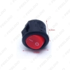 Picture of 2-Pin 16.5mm Dia Round Button 3A/250V 6A/125V Car/Auto/Boat Rocker SPST Switch ON/OFF