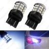 Picture of 1pcs Cool White 12V T20 7443 64SMD 1206LED Car Auto Tail Turn Signal Brake LED Lights Bulb Lamp