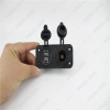 Picture of Dual USB Motorcycle Car Center Stack Cigarette Lighter Socket Splitter Charger Power Adapter Outlet