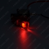 Picture of 5x Red Car Motorcycel Cover LED SPST Toggle Rocker Switch Control 12V 20A On Off