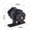 Picture of T holder 2.1A / 1A Motorcycle Phone Waterproof 2 Port USB Power Socket Adapter Charger