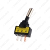 Picture of 10pcs 12V 20A Car Auto Blue LED Light Toggle Rocker Switch 3Pin SPST ON/OFF Sales