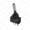 Picture of 10pcs 12V 20A Car Auto Blue LED Light Toggle Rocker Switch 3Pin SPST ON/OFF Sales