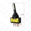 Picture of 10pcs 12V 20A Car Auto Blue LED Light Toggle Rocker Switch 3Pin SPST ON/OFF Sales