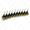Picture of 10x 12V 20A Car Vehicle Auto Red LED Light Toggle Rocker Switch 3Pin SPST ON/OFF