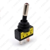 Picture of 10x 12V 20A Car Vehicle Auto Red LED Light Toggle Rocker Switch 3Pin SPST ON/OFF