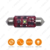 Picture of DC12V 39mm 6000~6500K White 1-XPE SMD Festoon LED Light Bulb With CANbus/Electrodeless/Constant Current