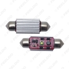 Picture of DC12V 39mm 6000~6500K White 1-XPE SMD Festoon LED Light Bulb With CANbus/Electrodeless/Constant Current