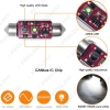 Picture of DC12V 39mm 6000~6500K White 1-XPE SMD Festoon LED Light Bulb With CANbus/Electrodeless/Constant Current