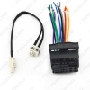 Picture of Car Stereo Head Unit Wiring Harness With FAKRA Y Spliter(1Jack To 2Plug) For Audi/BWM/Volkswagen/Mini/Dodge Factory OEM Radio