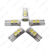 Picture of 1pc Super White Auto T10 194 168 5SMD 5050 Chip Ceramic Wedge Car LED Door Light Bulbs Marker Lamps 12V
