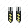 Picture of 1pcs DC12V T10 194 3W 6SMD 5630 Car LED Light Canbus No Error Free Lamp 7-Color