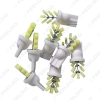 Picture of 1pc White Car T10 194 W5W COB 7SMD Auto LED Lights Tree Shapes Car Side Wedge Clearance Reading Light Lamp