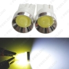Picture of 1pc 2W Car T10 194 W5W Aluminum Floodlight Auto Dome LED Light Car Side Wedge Light Lamp 7 Colors