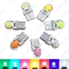 Picture of 1pc 12V 1.5W Car T10 194 W5W COB Silicone Shell Auto Dome LED Light Car Side Wedge Light Lamp 7 Colors