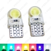Picture of 1pc 12V 1.5W Car T10 194 W5W COB Silicone Shell Auto Dome LED Light Car Side Wedge Light Lamp 7 Colors