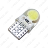 Picture of 1pc 12V 1.5W Car T10 194 W5W COB Silicone Shell Auto Dome LED Light Car Side Wedge Light Lamp 7 Colors