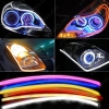 Picture of 30cm DRL Flexible Soft Tears LED Tube Strip Daytime Running Light Car Headlight Turn Signal Light