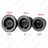 Picture of 1Pair/lot 3" 76mm 30W Car Projector Lens Fog Light With COB Angel Eyes Daytime Running Light DRL Headlight