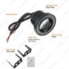 Picture of 1Pair/lot 3" 76mm 30W Car Projector Lens Fog Light With COB Angel Eyes Daytime Running Light DRL Headlight