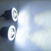 Picture of 1Pair/lot 3" 76mm 30W Car Projector Lens Fog Light With COB Angel Eyes Daytime Running Light DRL Headlight