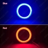 Picture of 1Pair/lot 3" 76mm 30W Car Projector Lens Fog Light With COB Angel Eyes Daytime Running Light DRL Headlight