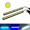 Picture of 2pcs White 17cm Aluminum Housing 6W Car COB LED Daytime Running Light DRL Driving Lamp
