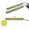 Picture of 2pcs White 17cm Aluminum Housing 6W Car COB LED Daytime Running Light DRL Driving Lamp