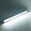 Picture of 2pcs White 17cm Aluminum Housing 6W Car COB LED Daytime Running Light DRL Driving Lamp