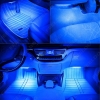 Picture of 4pcs/set Car Blutooth APP Intelligent Control Decorative LED Atmosphere Neon Light RGB Car Interior Footwell Light
