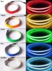 Picture of 1Set Car 60CM*14MM Electroluminescent Tape EL Wire Cold Light Strip Car Ambient Light DC12V 10 Colors
