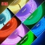 Picture of 8 colors 5m Flexible EL Neon Glow Lighting Rope Strip+Charger for Car Decoration